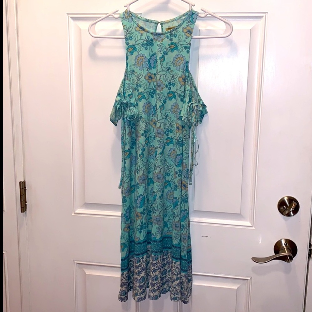 True Craft cold shoulder dress!
